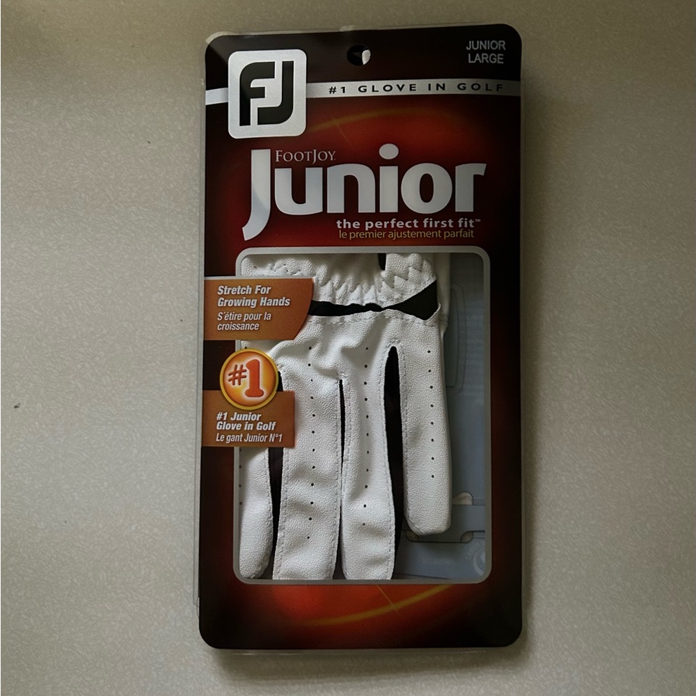 Footjoy Junior White Golf Glove